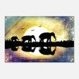 Animal Kingdom Wall art print collection | Elephants - Acrylic Print - 30x45 cm / 12x18″ - 