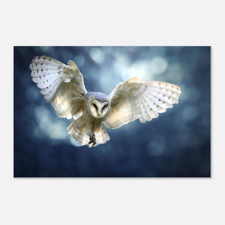 Animal Kingdom Wall art print collection | Owl - Aluminum Print - 50x75 cm / 20x30″ - 