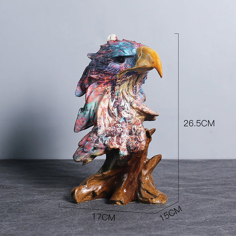 Animal Sculpture Handcrafted Ornaments - Eagle - 