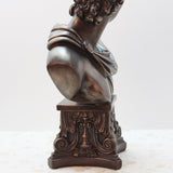 Apollo Bust Sculpture – Classical Bronze Art Décor - Bronze - 
