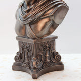 Apollo Bust Sculpture – Classical Bronze Art Décor - Bronze - 