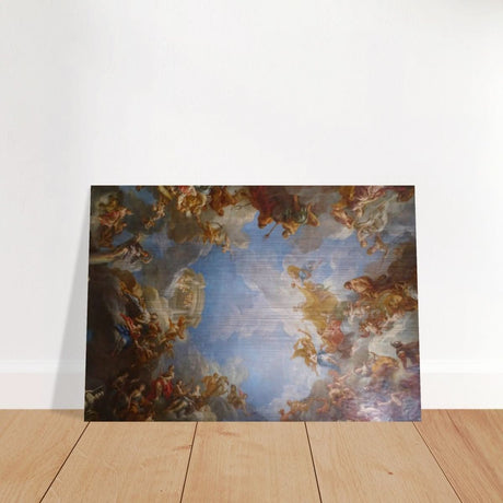 Apothèse d’Hercuele by François Le Moyne - Brushed Aluminum Print - 70x100 cm / 28x40″ - 