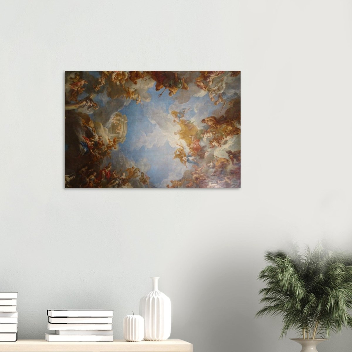Apothèse d’Hercuele by François Le Moyne - Wood Prints - 50x75 cm / 20x30″ - 10 mm