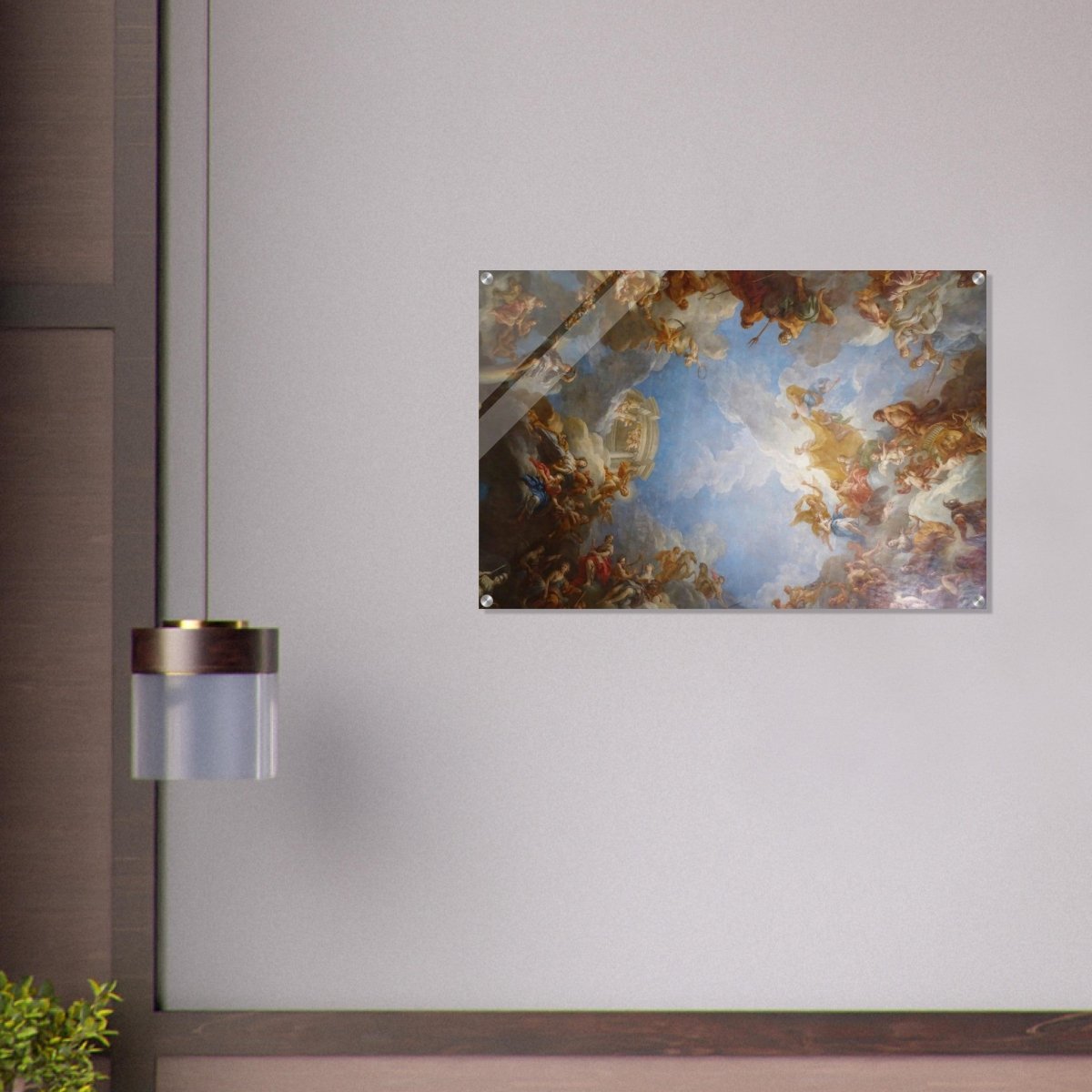 Apothèse d’Hercuele by François Le Moyne - Acrylic Print - 60x90 cm / 24x36″ - 