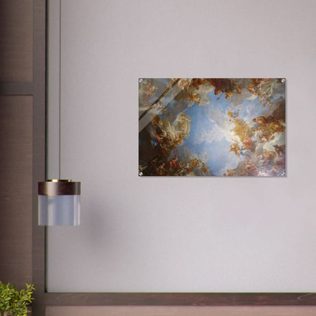 Apothèse d’Hercuele by François Le Moyne - Acrylic Print - 60x90 cm / 24x36″ - 