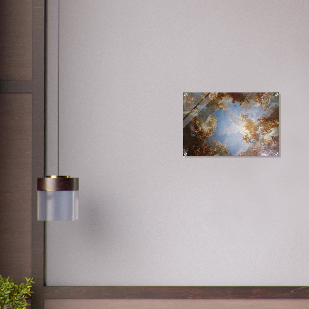 Apothèse d’Hercuele by François Le Moyne - Acrylic Print - 40x60 cm / 16x24″ - 