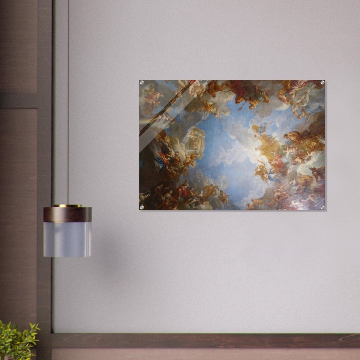 Apothèse d’Hercuele by François Le Moyne - Acrylic Print - 70x100 cm / 28x40″ - 