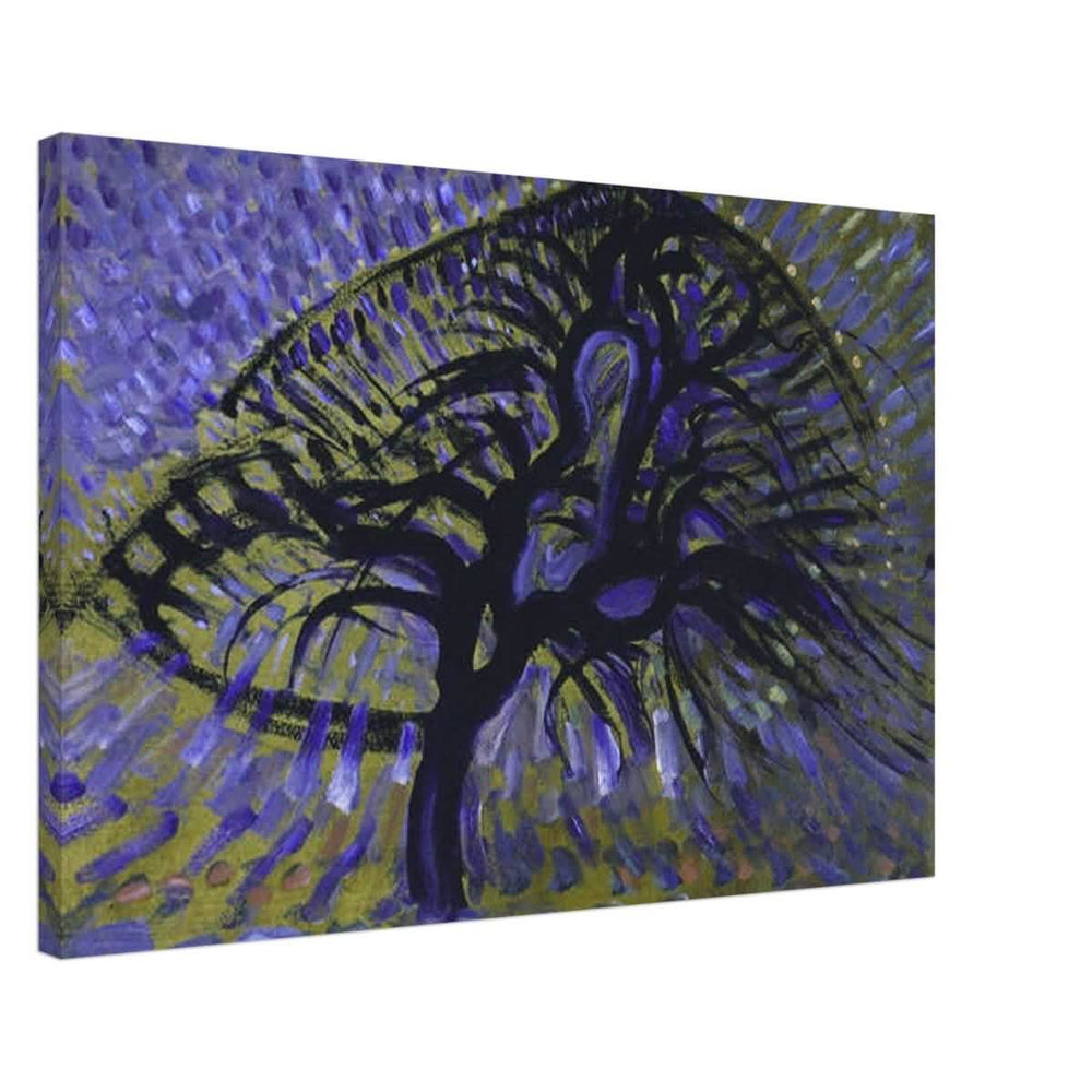 Apple Tree, Pointillist Version (1908–1909) by Piet Mondrian | Vintage wall art print - Canvas - 50x75 cm / 20x30″ - 