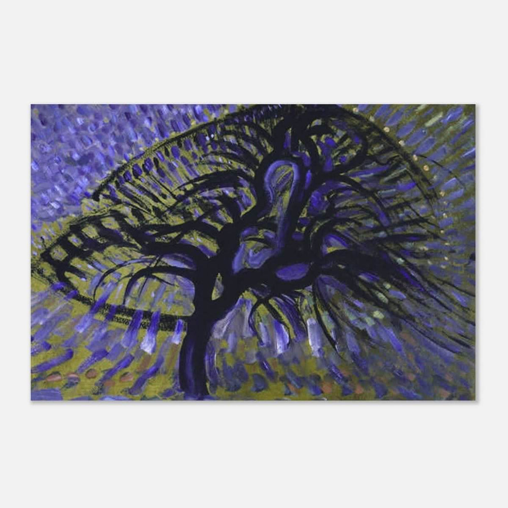 Apple Tree, Pointillist Version (1908–1909) by Piet Mondrian | Vintage wall art print - Aluminum Print - 60x90 cm / 24x36″ - 