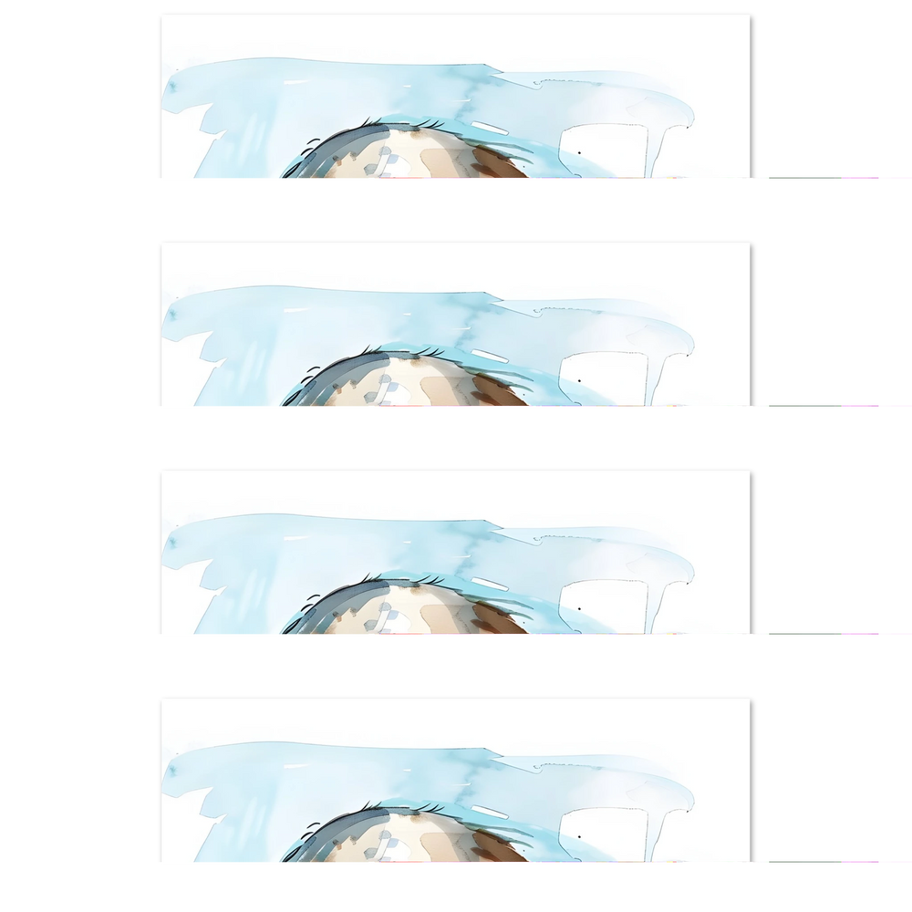 Aqua Explorer | Platypus | Modern watercolor - inspired animal art - 50x75 cm / 20x30″ - Aluminum Print - 