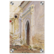 "Arched Doorway" by John Singer Sargent – Architectural Fine Art Print - Acrylic Print - 20x30 cm / 8x12″ - 