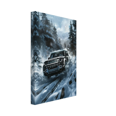 Arctic Conqueror – The Ultimate Off - Road Adventure | Range Rover collection Wall art print - Canvas - 20x30 cm / 8x12″ - 