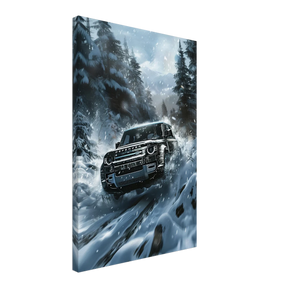 Arctic Conqueror – The Ultimate Off - Road Adventure | Range Rover collection Wall art print - Canvas - 40x60 cm / 16x24″ - 