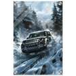 Arctic Conqueror – The Ultimate Off - Road Adventure | Range Rover collection Wall art print - Acrylic Print - 30x45 cm / 12x18″ - 