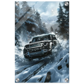 Arctic Conqueror – The Ultimate Off - Road Adventure | Range Rover collection Wall art print - Acrylic Print - 30x45 cm / 12x18″ - 