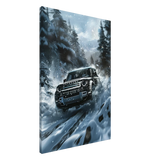 Arctic Conqueror – The Ultimate Off - Road Adventure | Range Rover collection Wall art print - Canvas - 60x90 cm / 24x36″ - 