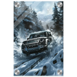 Arctic Conqueror – The Ultimate Off - Road Adventure | Range Rover collection Wall art print - Acrylic Print - 20x30 cm / 8x12″ - 