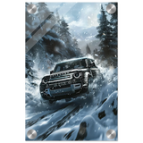 Arctic Conqueror – The Ultimate Off - Road Adventure | Range Rover collection Wall art print - Acrylic Print - 20x30 cm / 8x12″ - 