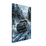Arctic Conqueror – The Ultimate Off - Road Adventure | Range Rover collection Wall art print - Canvas - 30x45 cm / 12x18″ - 
