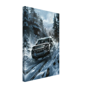Arctic Conqueror – The Ultimate Off - Road Adventure | Range Rover collection Wall art print - Canvas - 30x45 cm / 12x18″ - 
