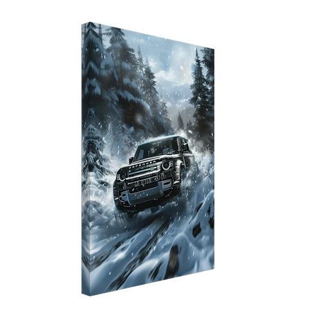 Arctic Conqueror – The Ultimate Off - Road Adventure | Range Rover collection Wall art print - Canvas - 30x45 cm / 12x18″ - 