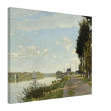 Argenteuil by Claude Monet | Wall art Print - Canvas - 50x60 cm / 20x24″ - 