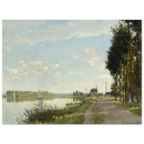 Argenteuil by Claude Monet | Wall art Print - Fine Art Poster - 30x40 cm / 12x16″ - 