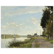 Argenteuil by Claude Monet | Wall art Print - Fine Art Poster - 40x50 cm / 16x20″ - 