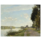 Argenteuil by Claude Monet | Wall art Print - Fine Art Poster - 40x50 cm / 16x20″ - 
