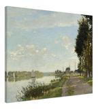 Argenteuil by Claude Monet | Wall art Print - Canvas - 60x75 cm / 24x30″ - 