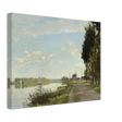 Argenteuil by Claude Monet | Wall art Print - Canvas - 30x40 cm / 12x16″ - 