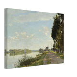 Argenteuil by Claude Monet | Wall art Print - Canvas - 30x40 cm / 12x16″ - 