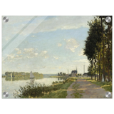 Argenteuil by Claude Monet | Wall art Print - Acrylic Print - 30x40 cm / 12x16″ - 
