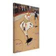 At the Circus Fernando: Medrano with a Piglet by Henri de Toulouse - Lautrec - Canvas - 50x70 cm / 20x28″ - Slim