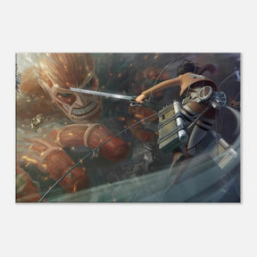 Attack on Titan: Colossal Clash | Wall art Print - 40x60 cm / 16x24″ - Canvas - 
