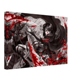 Attack on Titan: Crimson Strike | wall art print - 30x45 cm / 12x18″ - Canvas - 