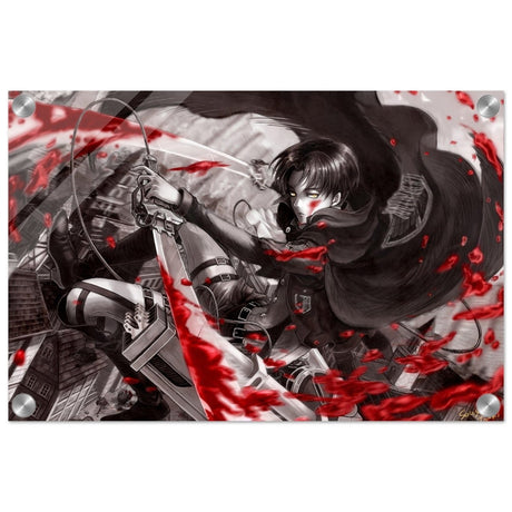 Attack on Titan: Crimson Strike | wall art print - 30x45 cm / 12x18″ - Acrylic Print - 