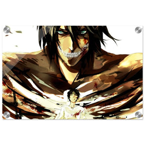 Attack on Titan: Titan’s Wrath - 30x45 cm / 12x18″ - Acrylic Print - 