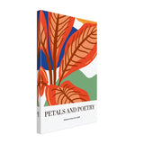 Autumn Whispers | modern abstract botanical - Canvas - 30x45 cm / 12x18″ - 