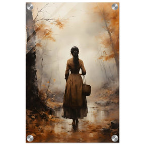 Autumn’s Serenity | Nature Portrait Art Print - Acrylic Print - 30x45 cm / 12x18″ - 