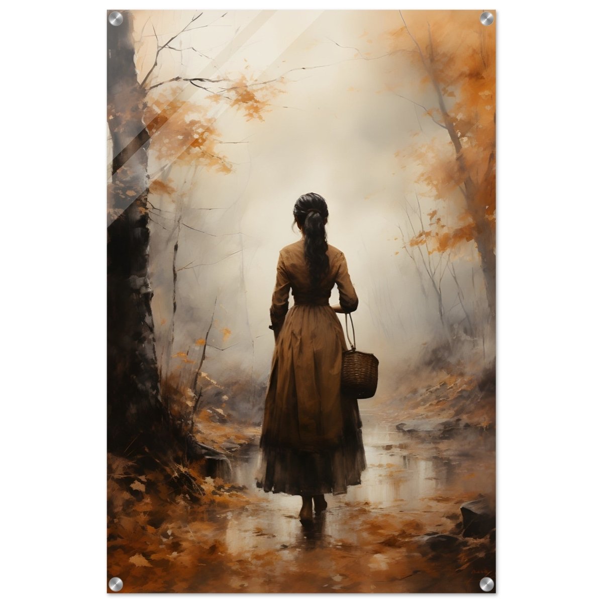 Autumn’s Serenity | Nature Portrait Art Print - Acrylic Print - 60x90 cm / 24x36″ - 