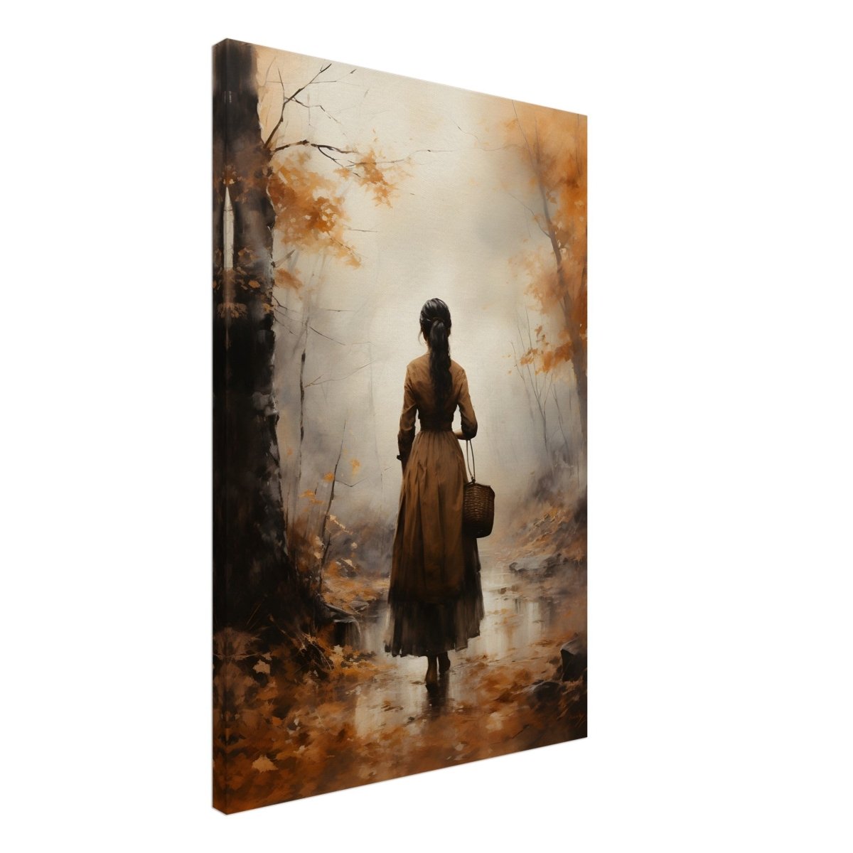 Autumn’s Serenity | Nature Portrait Art Print - Canvas - 50x75 cm / 20x30″ - 