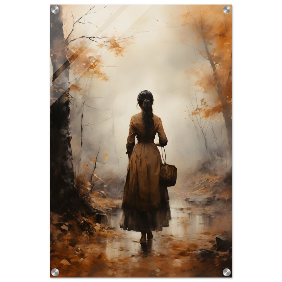 Autumn’s Serenity | Nature Portrait Art Print - Acrylic Print - 50x75 cm / 20x30″ - 