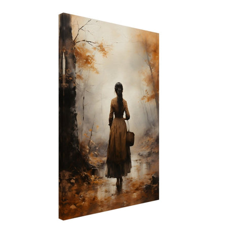 Autumn’s Serenity | Nature Portrait Art Print - Canvas - 40x60 cm / 16x24″ - 