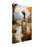Autumn’s Serenity | Nature Portrait Art Print - Canvas - 30x45 cm / 12x18″ - 