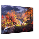 Autumn's Whisper | Tranquil Nature Escape | Nature Wall art Print - 50x75 cm / 20x30″ - Canvas - 