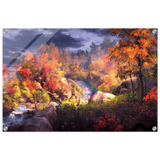 Autumn's Whisper | Tranquil Nature Escape | Nature Wall art Print - 50x75 cm / 20x30″ - Acrylic Print - 