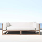 Aviara Patio Sofa - Mocha - Two - Seater - 