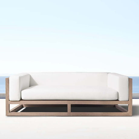 Aviara Patio Sofa - Mocha - Two - Seater - 