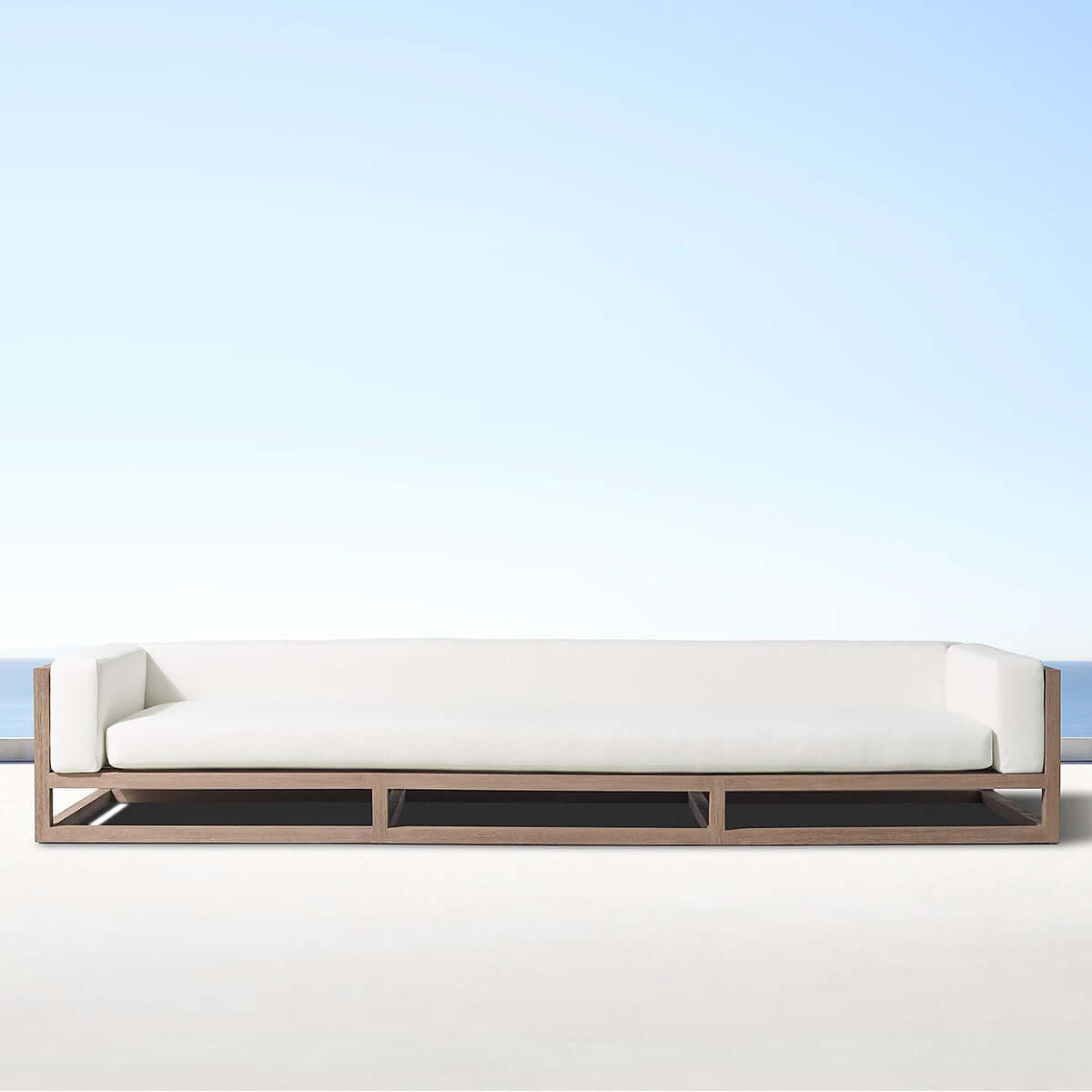 Aviara Patio Sofa - Mocha - Four - Seater - 